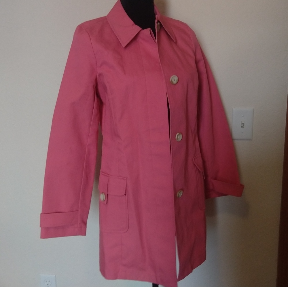 Old Navy Coral Pink Jacket, small - Picture 2 of 7